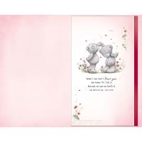 Beautiful Wife Handmade Me to You Bear Valentine's Day Card  Extra Image 1 Preview